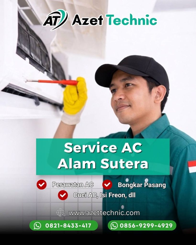 Service AC Alam Sutera Azet Technic